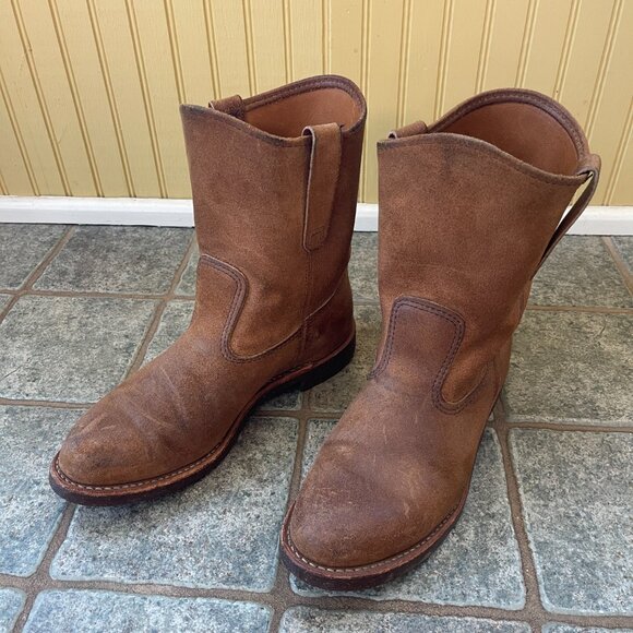 Red Wing Pecos Hawthorne Muleskinner Boots, men's 8 - Picture 4 of 8